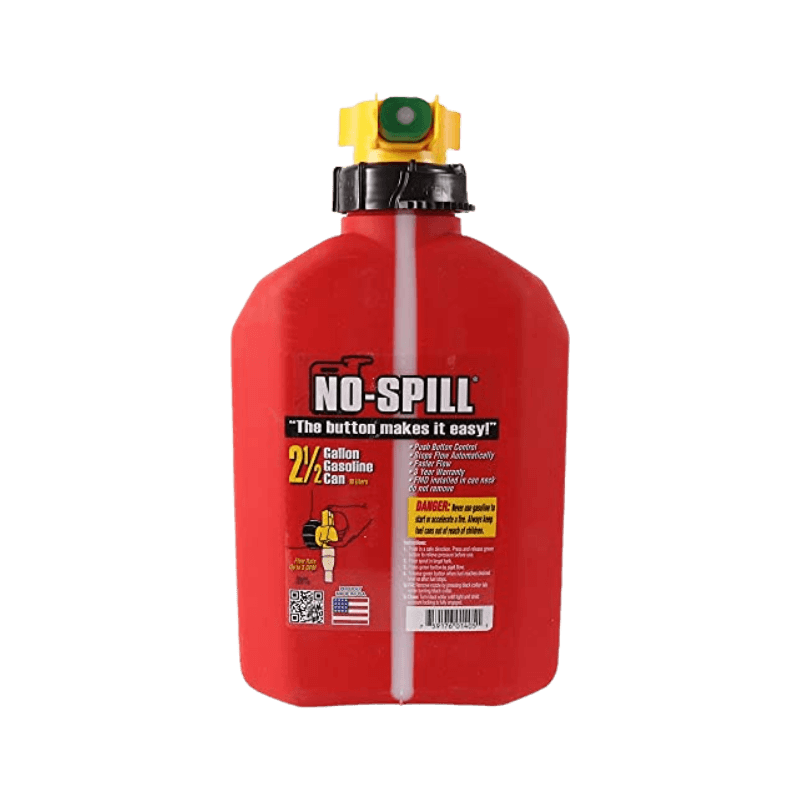 No-Spill Plastic Gas Can 2-1/2 gal. | Portable Fuel Cans | Gilford Hardware