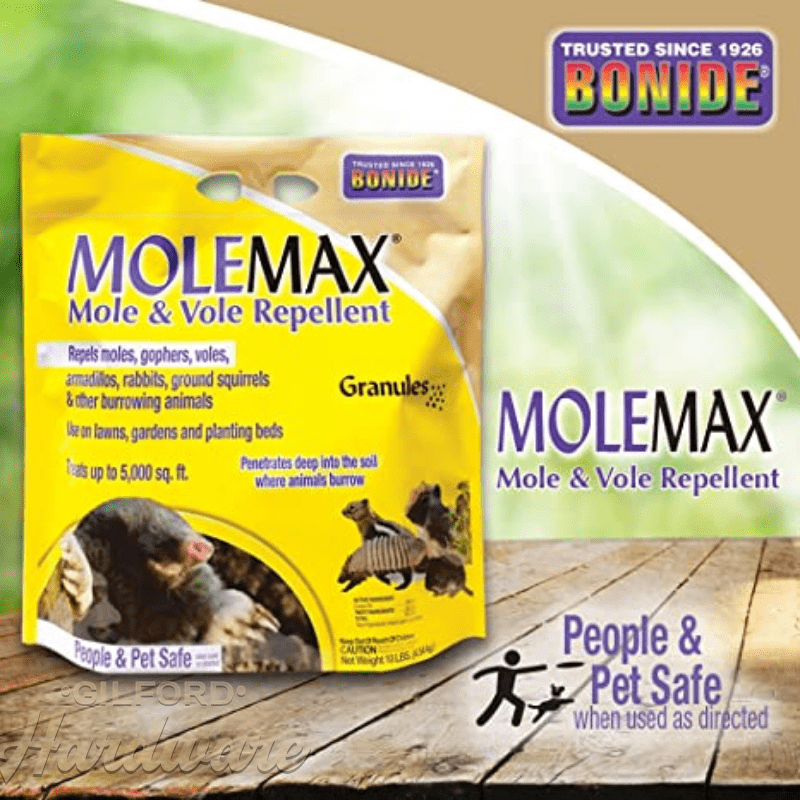 Bonide MoleMax Repellent For Moles and Voles 10 lb. | Gilford Hardware