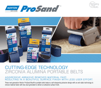 Thumbnail for Norton ProSand Portable Sanding Belt 120-Grit Medium 21