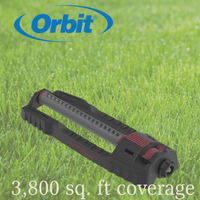 Thumbnail for Orbit Pro Series Plastic Oscillating Sprinkler 3800 sq. ft. | Gilford Hardware