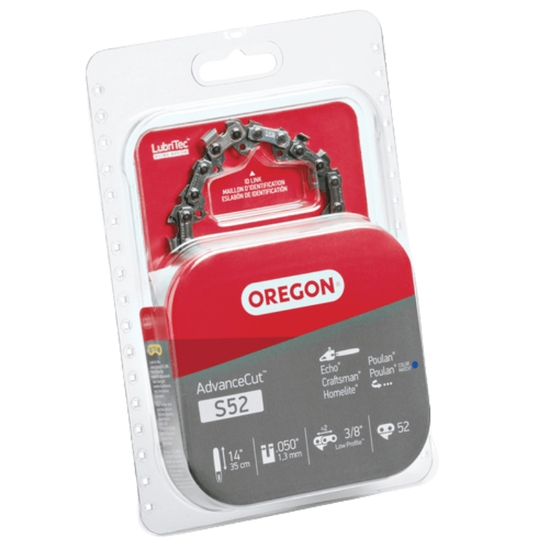 Oregon S52 AdvanceCut Chainsaw Chain 14" 52 links | Gilford Hardware 