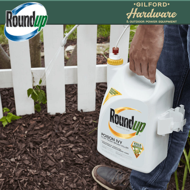 Roundup Brush & Poison Ivy Killer Liquid Pump Sprayer 1.33 gal. | Herbicides | Gilford Hardware & Outdoor Power Equipment