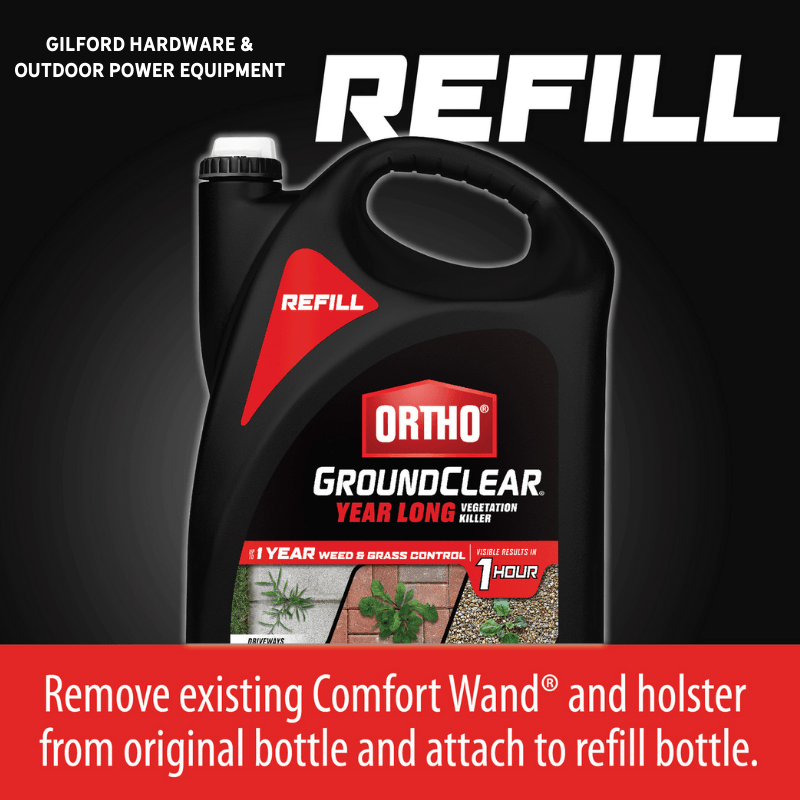 Ortho Groundclear Year-Round Vegetation Killer Refill 1-Gallon. | Gilford Hardware