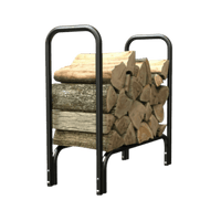 Thumbnail for Panacea Black Steel Log Rack 33