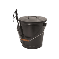 Thumbnail for Panacea Metal Fireplace Ash Bucket and Shovel Set | Buckets | Gilford Hardware