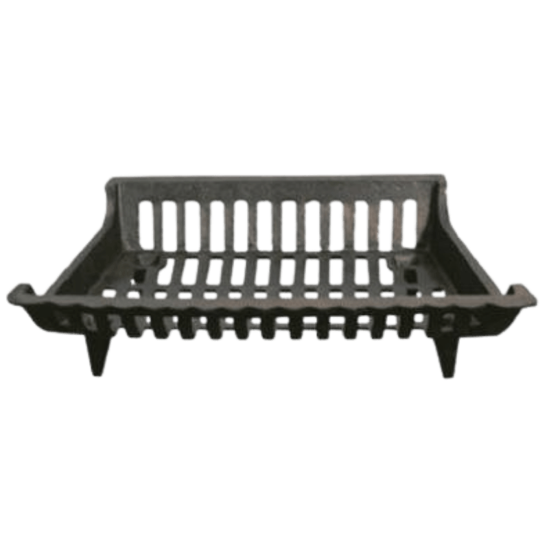 Panacea Open Hearth Cast Iron Fireplace Grate 18"  | Gilford Hardware