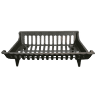 Thumbnail for Panacea Open Hearth Cast Iron Fireplace Grate 18