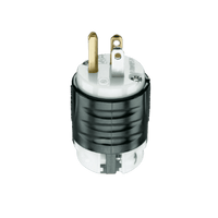 Thumbnail for Pass & Seymour Straight Blade Plug 15A 125V | Power Outlets & Sockets | Gilford Hardware
