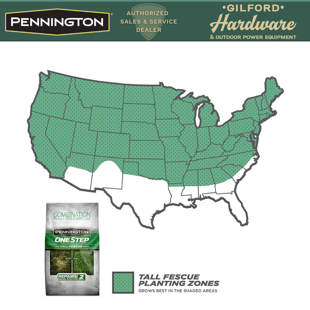 Pennington One Step Grass Seed, Mulch, Fertilizer 8.3 lb. | Seeds | Gilford Hardware & Outdoor Power Equipment