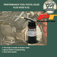 Thumbnail for Performance Tool Pistol Oiler Flex Hose 6 oz. | Tools | Gilford Hardware & Outdoor Power Equipment