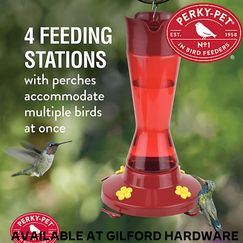 Perky-Pet Pinch Waist Plastic Hummingbird Feeder 16 oz. | Bird Feeders | Gilford Hardware & Outdoor Power Equipment