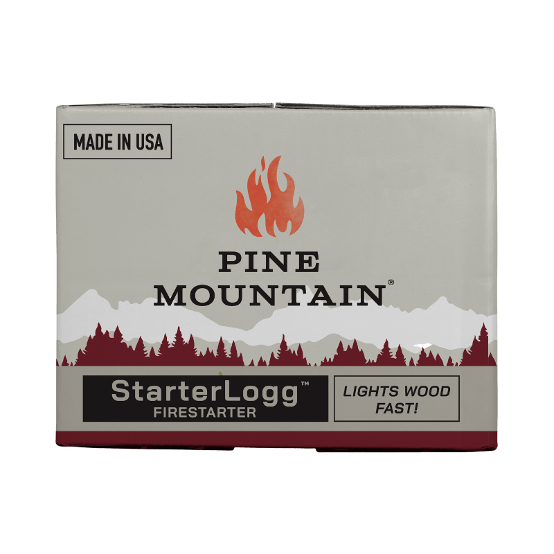 Pine Mountain Starter Logs Pine Sawdust Fire Starter 24-Pack | Firewood & Fuel | Gilford Hardware & Outdoor Power Equipment