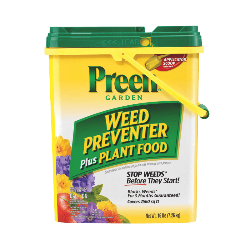 Preen Granules Weed Preventer & Fertilizer 16 lb. | Fertilizers | Gilford Hardware & Outdoor Power Equipment
