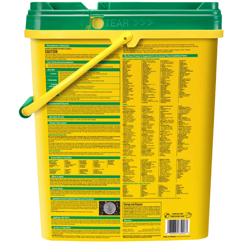 Preen Granules Weed Preventer & Fertilizer 16 lb. | Fertilizers | Gilford Hardware & Outdoor Power Equipment