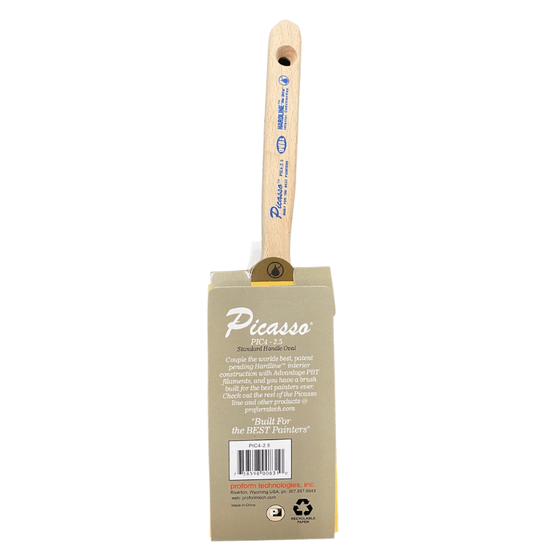 Proform Picasso Soft Straight Paint Brush 2-1/2 in. | Paint Brushes | Gilford Hardware & Outdoor Power Equipment