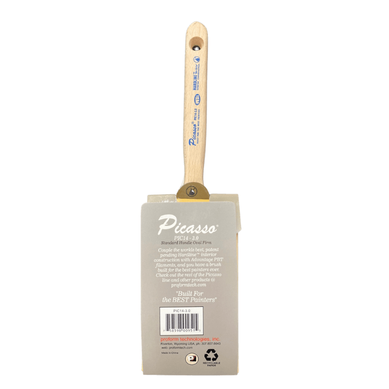 Picasso Chisel Stiff Straight Paint Brush 3 in. | Gilford Hardware 