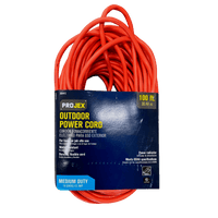 Thumbnail for Projex Indoor & Outdoor Orange Extension Cord 100 ft. | Gilford Hardware