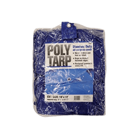 Thumbnail for Projex Light Duty Polyethylene Tarp Blue 10' x 12' | Gilford Hardware