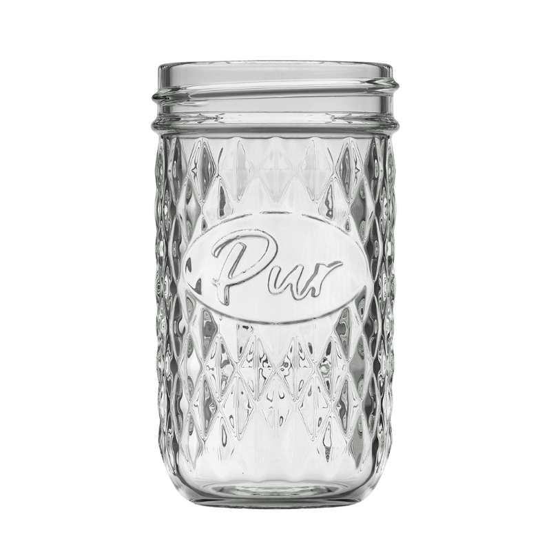 Pur Mason Jar Regular Mouth 16 oz. 12-Pack. | Gilford Hardware