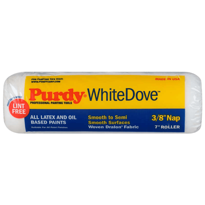 Purdy White Dove Paint Roller Cover 7 inch W X 3/8 inch. | Gilford Hardware 