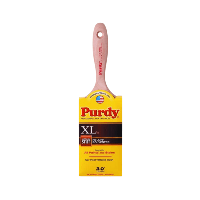 Purdy XL Medium Stiff Flat Trim Paint Brush Sprig 3" | Paint Brushes | Gilford Hardware