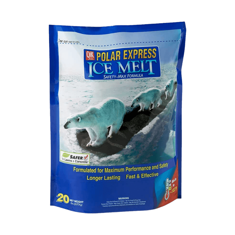 Qik Joe Polar Express Ice Melt Granule & Flake Ice Melt | GH