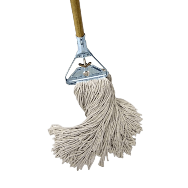  Tidy Tools Large Wet Deck Cotton Mop with Solid Wood