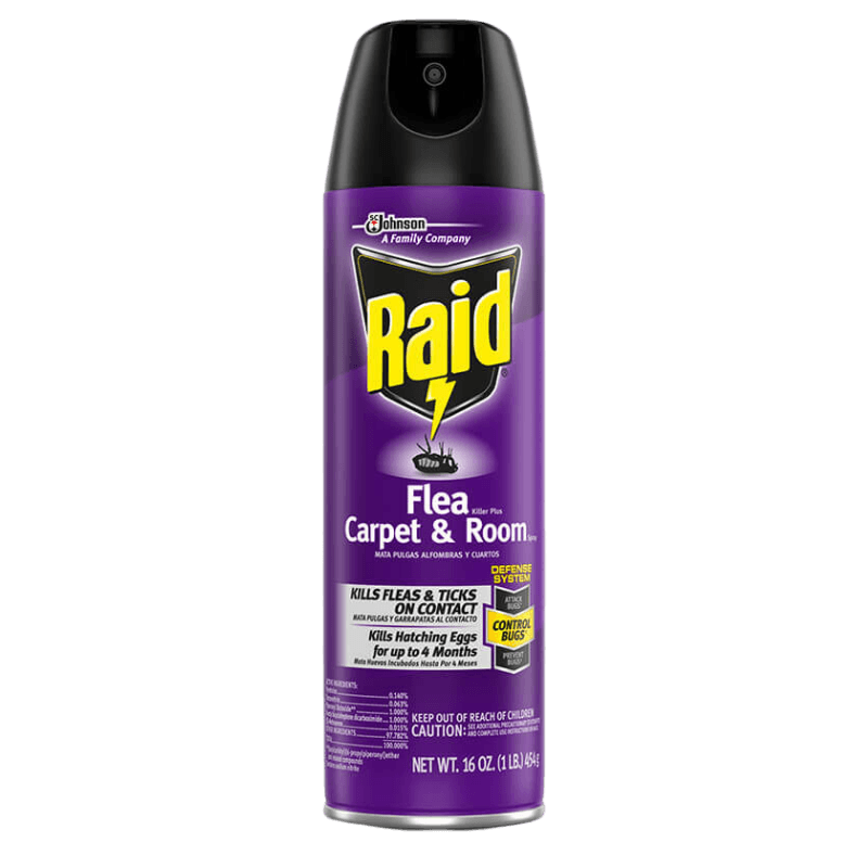 Raid Flea Killer Plus Carpet and Room Spray | Insect Spray | Gilford Hardware