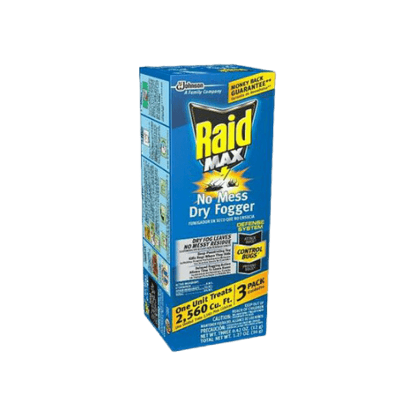 Raid Raidmax Insect Dry Fogger 3-Pack. | Gilford Hardware 