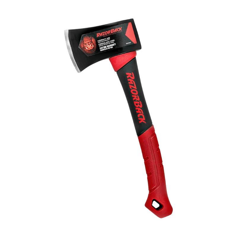 Razor-Back Forged Steel Single Bit Camp Axe 1.25 lb. 14 in. | Axes | Gilford Hardware & Outdoor Power Equipment