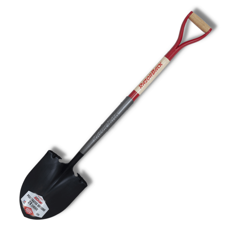 Razorback POWEREDGE Digging Shovel D-Grip 45.2" | Shovels & Spades | Gilford Hardware & Outdoor Power Equipment