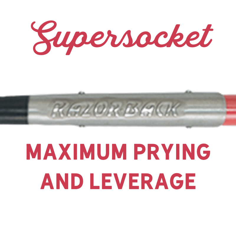 Razorback Poweredge Fiberglass Handle Digging Shovel | Shovel | Gilford Hardware & Outdoor Power Equipment
