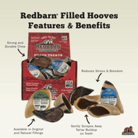 Thumbnail for Redbarn Dog Treats Beef and Peanut Butter Hoof | Gilford Hardware