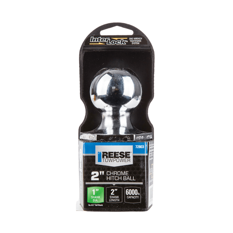 Reese Trailer Hitch Ball 6.000 lbs. 2-inch. | Gilford Hardware