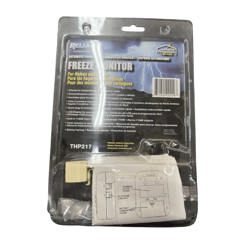 Reliance Phone-Out Freeze Alarm | Home Alarm Systems | Gilford Hardware & Outdoor Power Equipment