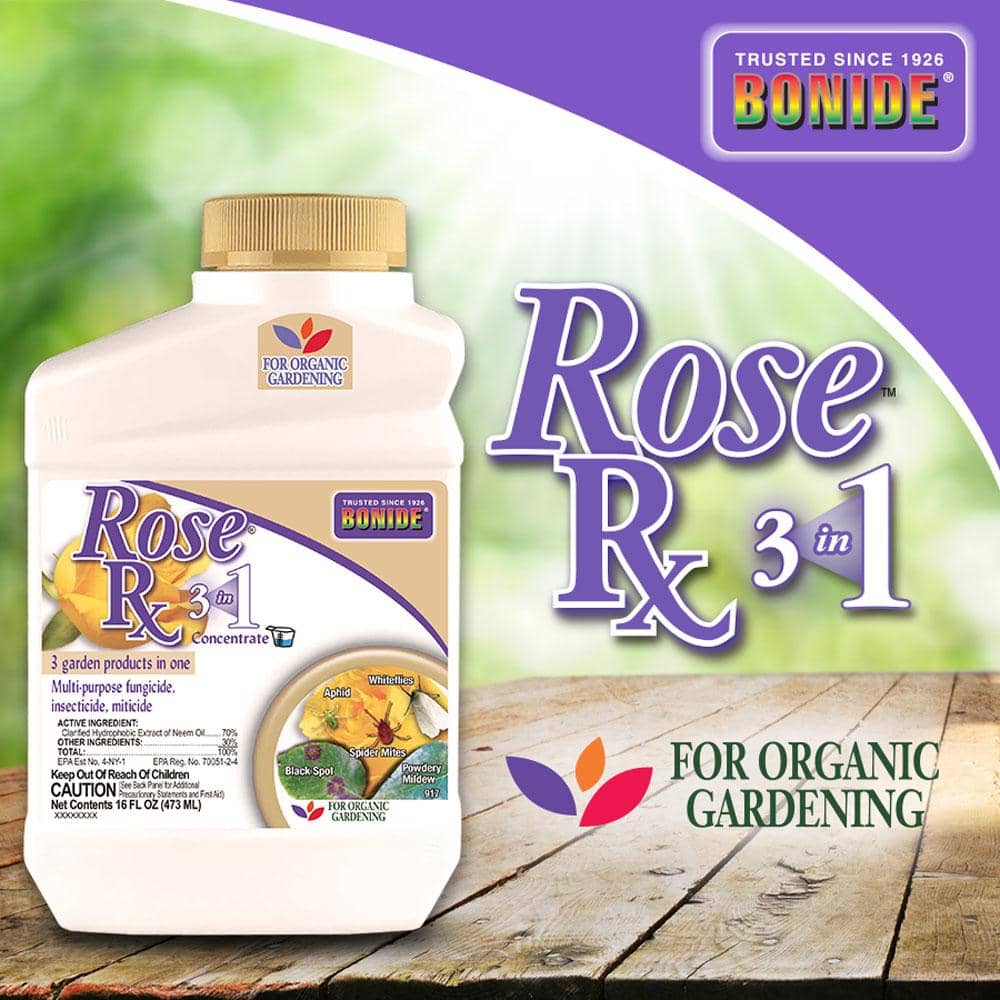 Bonide Rose Rx Organic Concentrated Liquid Disease Control 16 oz. | Fertilizers | Gilford Hardware