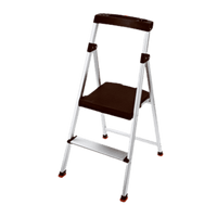 Thumbnail for Rubbermaid Aluminum Step Stool 2-Step | Step Stools | Gilford Hardware & Outdoor Power Equipment