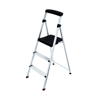 Thumbnail for Rubbermaid Aluminum Step Stool 3-Step | Step Stools | Gilford Hardware & Outdoor Power Equipment
