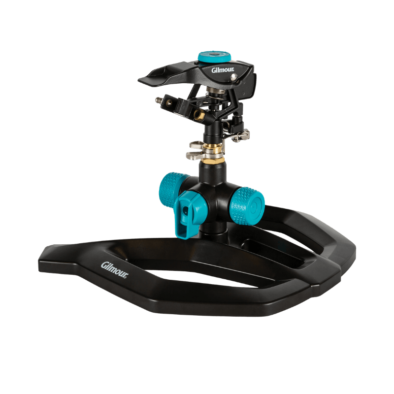 Gilmour Heavy Duty Metal Elevated Base Impact Sprinkler 5800 sq. ft. | Gilford Hardware