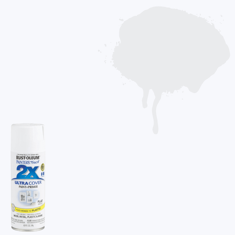 Rust-Oleum 2X Ultra Cover Satin Blossom White Paint+Primer Spray Paint 12 oz. | Paint | Gilford Hardware & Outdoor Power Equipment