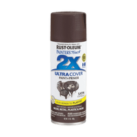 Thumbnail for Rust-Oleum 2X Ultra Cover Satin Espresso Paint+Primer Spray Paint 12 oz. | Paint | Gilford Hardware & Outdoor Power Equipment