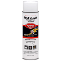 Thumbnail for Rust-Oleum Industrial Choice White Inverted Striping Paint 18 oz. | Gilford Hardware