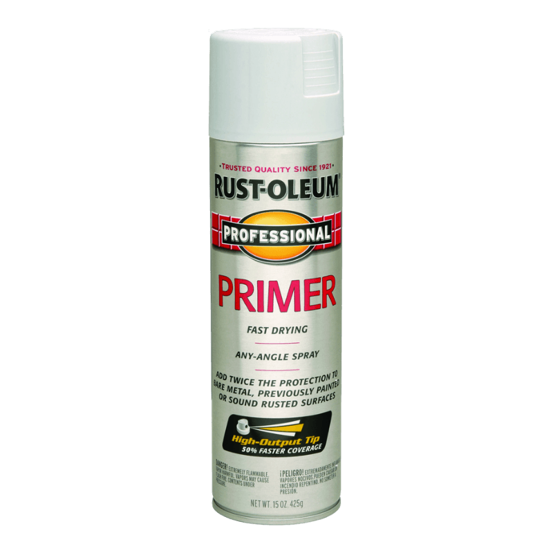Rust-Oleum Professional Primer Spray Flat Gray 15 oz. | Gilford Hardware