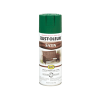Thumbnail for Rust-Oleum Stops Rust Satin Hunter Green Spray Paint 12 oz. | Gilford Hardware