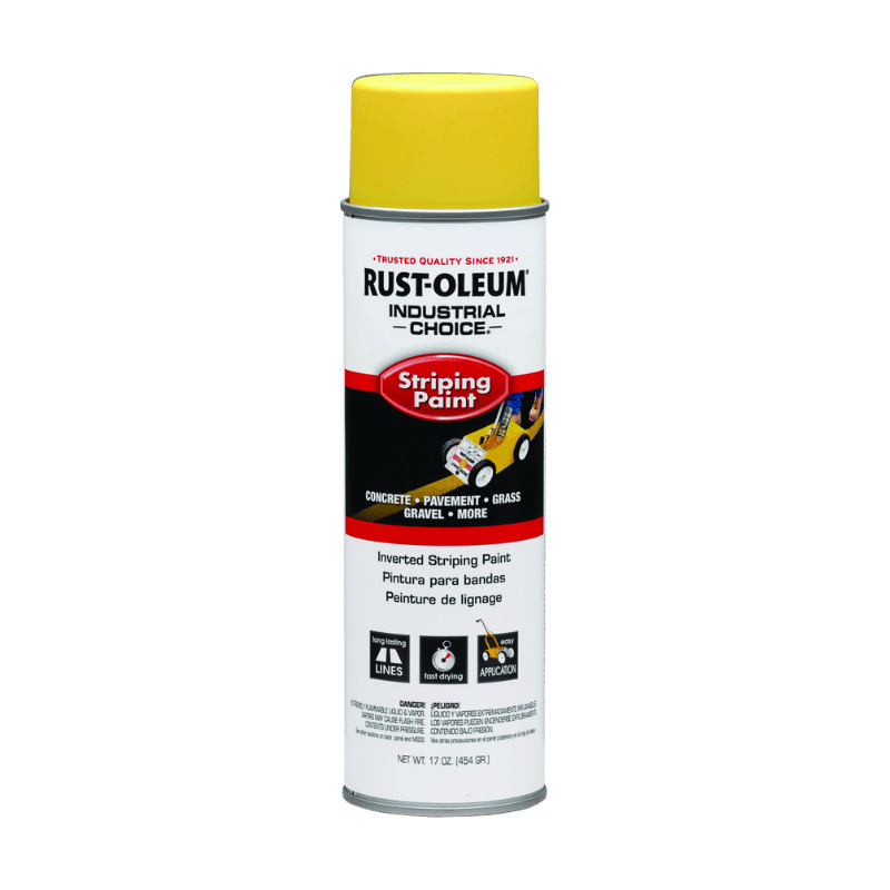 Rust-Oleum Yellow Inverted Marking Paint 18 oz. | Gilford Hardware