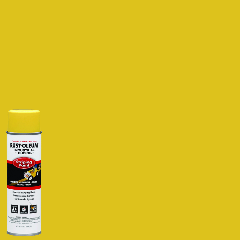 Rust-Oleum Yellow Inverted Marking Paint 18 oz. | Gilford Hardware