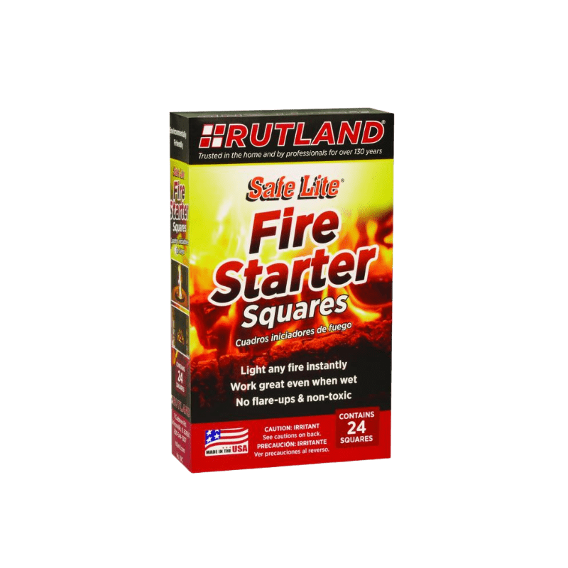 Rutland Safe Lite Wood Fire Starter 24-Pack. | Gilford Hardware