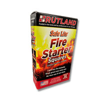 Thumbnail for Rutland Safe Lite Wood Fire Starter 24-Pack. | Gilford Hardware