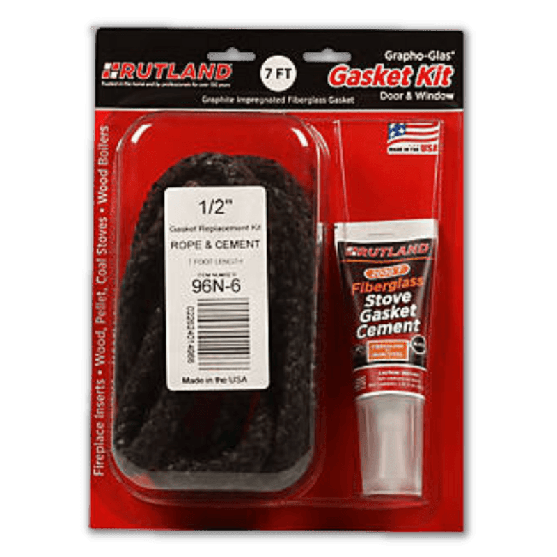 Rutland Stove Gasket Kit 1/2" x 7' | Fireplace & Wood Stove Accessories | Gilford Hardware & Outdoor Power Equipment