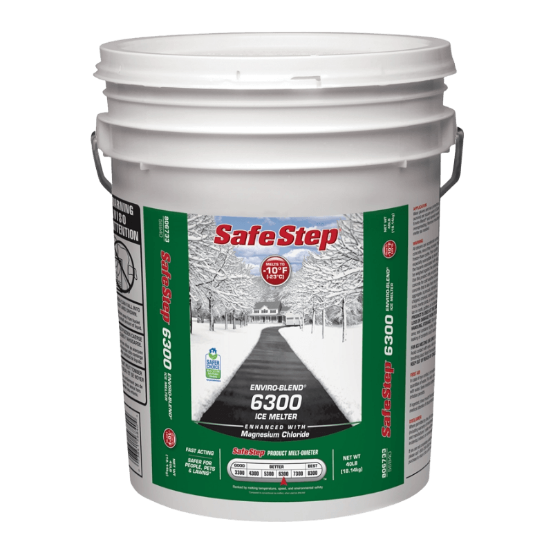 Safe Step Ice Melt 6300 Magnesium Chloride Pet Friendly 50 lb. Bucket